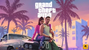 Jason and Lucia - GTA VI - With Logos landscape